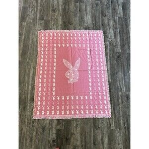 Vintage Playboy Bunny blanket